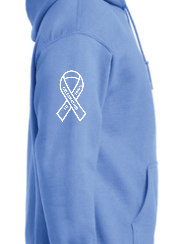 NEW 2025 Hoops for Hope Hoodies in Carolina Blue, ORDER NOW!