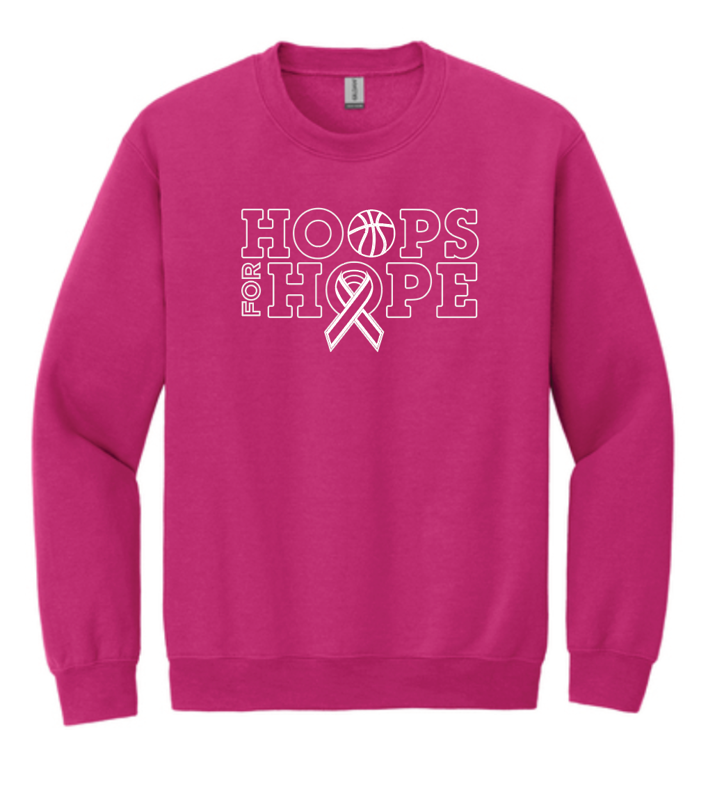 2026 Hoops for Hope Long Sleeve Tshirt Youth and Adult Sizes